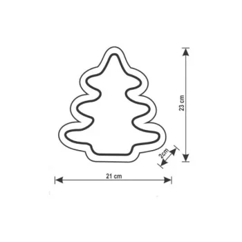 Novogodišnja drvena stona dekoracija Novogodišnja drvena stona dekoracija